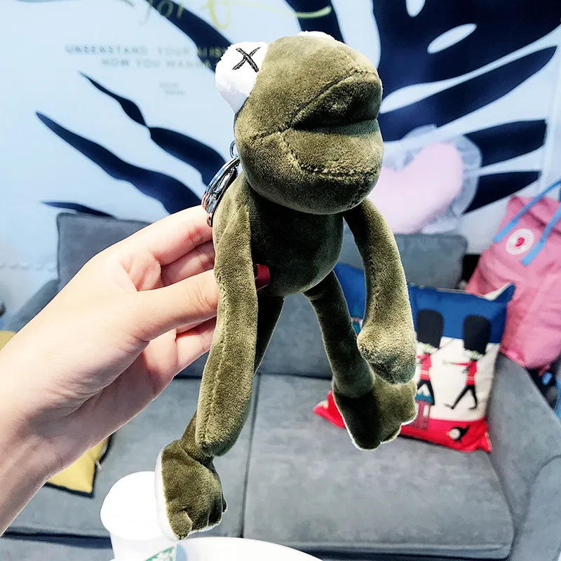 TWICELOVE Malaysia Kaws Korean Long Foot Frog Plush Pendant Keychain for Bags Key and Other Bag Accessories Lazada