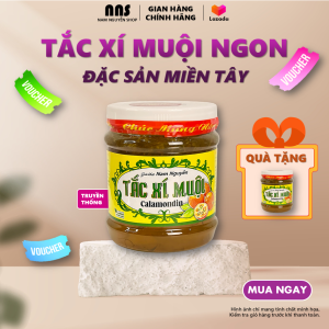 Tắc Xí Muội Đường Phèn 850g Không Chất Bảo Quản Thức Uống Trái Cây Thơm Ngon An Nguyên Liệu Pha Chế
