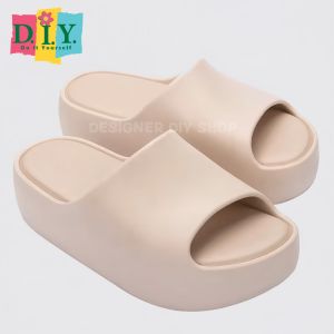 Sandal Selop Elegan Wanita Premium Empuk Tebal Sendal Wedges EVA Rubber