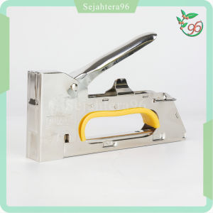 Staples Tembak Gun Alat Tracker Stapler Jepretan Untuk Perekat Papan Kayu Kardus Jok Motor Kertas