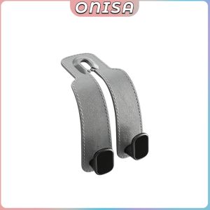 Onisa Car Headrest Hooks Multifunctional Rear Seat Storage Hanger Car Accessories 1Pc