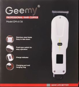 Geemy GM6008 100% original Professional Hair Clipper GM6008 Rechargeable Hair Trimmer Men Beard Trimmer Cutting Machine GM2600 Ori Geemy Mesin gunting rambut Geemy GM-6050 Geemy GM-566 and Geemy GM-6608 GM-1030 Geemy GM-6028  Gemei GM-673 Geemy trimmer