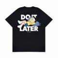 GILAN Kaos Pria Wanita Distro T shirt Cowok Cewek Cotton Combed 24s Tshirt Baju Hitam Unisex Gambar Manga Jepang Dewasa Logo Original Putih Motif Anime Kartun Doraemon Giant Suneo Shizuka Nobita Do It Later. 
