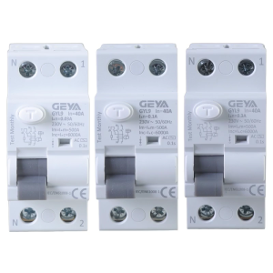 RCCB Auto Recloser Leakage Circuit Breaker 2P 40A 30/100/300mA Auto Recloser Differential Circuit Breaker Enduring