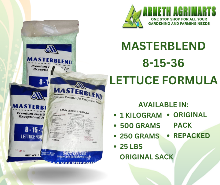 MASTERBLEND 81536 LETTUCE FORMULA FOR HYDROPONICS Lazada