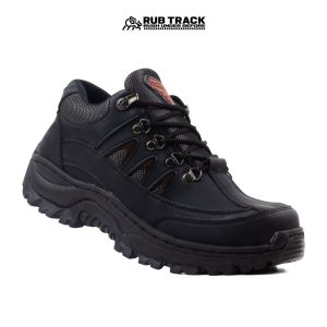 RUBTRACK STEGO BLACK SEPATU SAFETY UJUNG BESI PRIA
