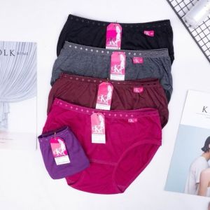 6 Pcs Celana Dalam Wanita Dewasa Jumbo Setenga Lusinan Murah