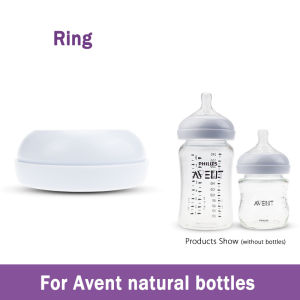 Philips AVENT natural bottle cap natural smooth bottle nipple cover&middle ring wide neck