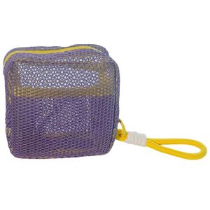 JAYQQ จุได้มาก ถุงเก็บสัมภาระ Dopamine Color พร้อมที่จับ กระเป๋าเครื่องอาบน้ำ กระเป๋าใส่เหรียญ