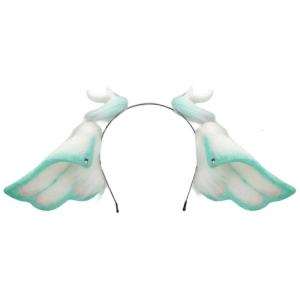 Fantasy Creature Animal Ear Hairband Flexible Bendable Frame Devil Horn Hair Decoration For Roleplay Enthusiasts Gifting