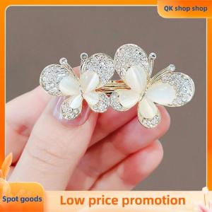 ✨QK shop✨ Rhinestone Brooches For Women Opal Trendy Elegant Butterfly Brooch Pins Jewelry Party Wedding Gifts