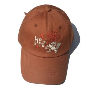 HI MIA Phong cách Hàn Quốc Mũ bóng chày chống nắng Có thể điều chỉnh Bông Mũ cotton có đỉnh Thường ngày Hip-hop Mũ thêu J-hope Thời trang đường phố