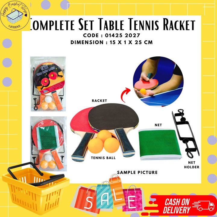 01425 2027 COMPLETE SET TABLE TENNIS RACKET / TENNIS / RACKET / TABLE ...