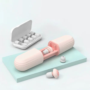 Dr.isla YR772 6Pair 2/3 Layer Soft Silicone Ear Plugs Tapered Sleep Noise Reduction Earplugs Sound Insulation Ear Protector