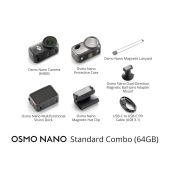 DJI Osmo Nano - Wearable Camera For Versatile Perspectives | Super Fast Charge | 4K/60fps Smooth Capture| 143° Ultra-Wide Angle | Dual-Sided Magnetic Design