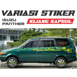 sticker mobil isuzu panther stiker kijang kapsul stiker variasi mobil kijang kapsul stiker cutting