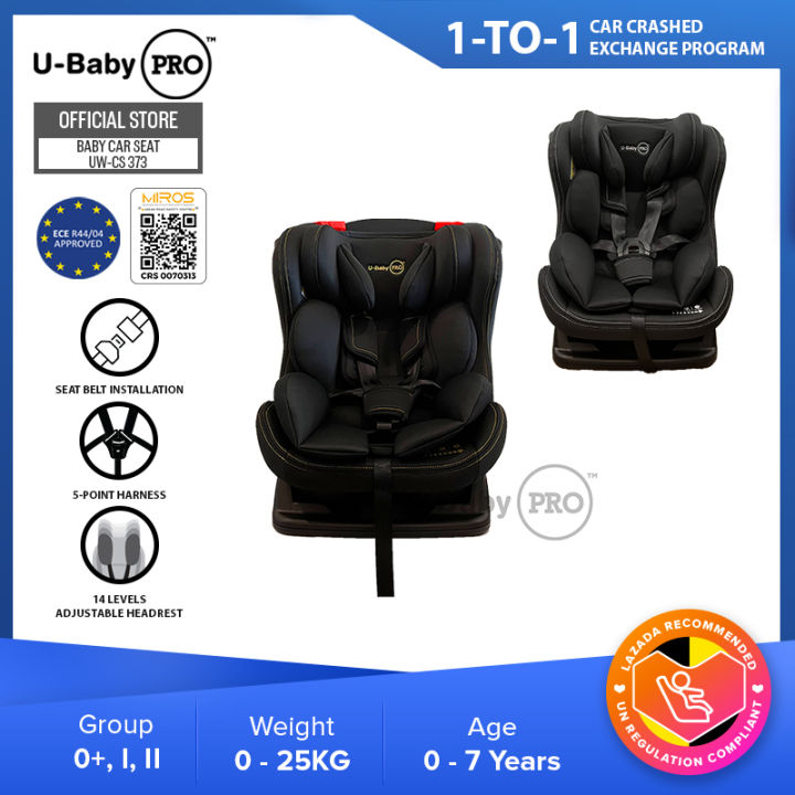 U-Baby PRO (New Born 0-25KG) CS373 URANUS Baby Car Seat One Hand