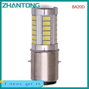 ZHANTONG 1PC px15d ba20d LED sương mù ánh sáng đèn tự động xe máy Đèn pha 33 SMD động cơ ánh sáng đèn pha