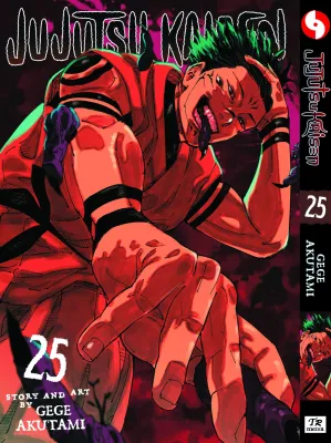 Vol. 25 English Manga Jujutsu Kaisen Japanese Manga English Version Physical Book Hardcopy
