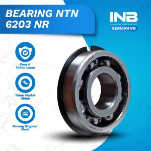Laker Bearing 6203 NR NTN Bearing Gir Belakang Pompa Air Ro INB Original NTN INB SEMARANG