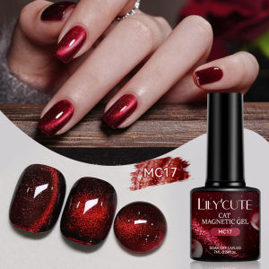 Ur Đường 7Ml Tối Màu hạt thủy tinh Mèo Mắt sơn móng dạng gel Hổ Phách Holo Kính móng tay có thể hòa tan Gel Lâu Dài Làm Móng Tay