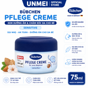 Kem Dưỡng Thể Cho Bé Baby Pflege Creme An Toàn Dịu Nhẹ Cho Trẻ Sơ Sinh 75ml Bubchen Official Store