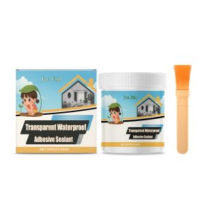 Jue Fish transparent waterproof sealant leak-proof flexible and durable construction convenient home decoration gap filling