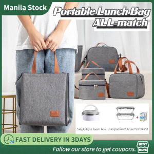 Camping Food Storage Bag Portable Lunch Bag Thermal Insulated Lunch Box Carry Bento Box Bag Refrigerated bag