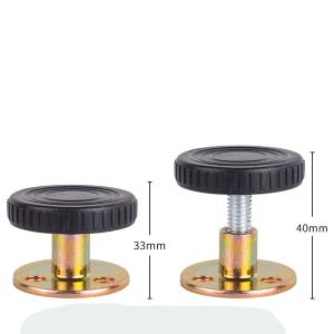 4pcs Alat Penyumbat Bingkai Tempat Tidur Anti Goyang Berulir Adjustable
