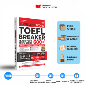 Buku TOEFL - TOEFL BREAKER SCORE 600++