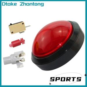 Dtake Big Dome Pushbutton 100mm Illuminated Arcade Push Buttons Led with Microswitch