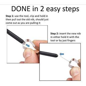 STY-032 Refill Tip Nib Ujung Mata Stylus for Samsung S Pen Dapat 5pcs Pengganti Tip nib