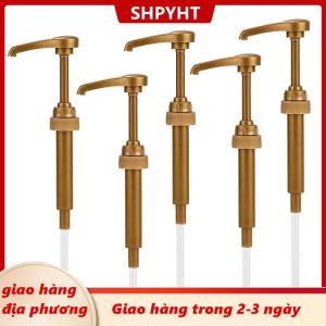 [COD] SHPYHT Giao hàng địa phương 1 5Pcs Cà Phê 750Ml Dispenser Syrup Bơm Màu Đen Chất Lỏng Dispenser Cho Syrup 10Ml Chai Nước Trái Cây Dispenser Bơm