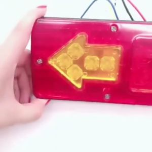 Trailer Tail Light Brake Light Turn Signal Lamp 19 Led Waterproof Rear Stop Light Truck Car