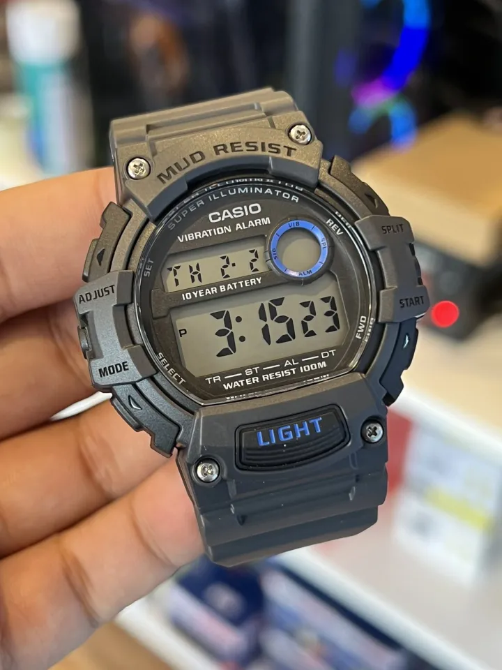 Casio watches mud clearance resist