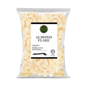 Imported Almond Flakes 1KG/BAKING NEED/Premium/Kacang Badam keping/HALAL
