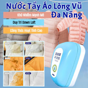 Nước tẩy lông vũ không cần nước/dung dịch vệ sinh áo lông vũ hiệu quả/dễ sử dụng cho mọi đối tượng