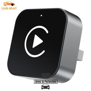 [UEB Mall]2 in 1 carplay wirplay Android Auto Adapter Carplay AI Box แปลงแบบมีสายเป็นปลั๊กและเล่นแบบไร้สายสำหรับรถยนต์แบบมีสายจากโรงงาน