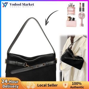 Large Capacity PU Leather Tote Bag for Women Vintage Handbag Suitable for Shopping and Travel