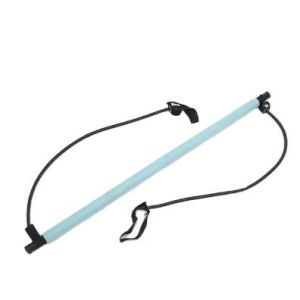 Yoga Pilates Rod Pull Rope Exercise Equipment Gym Exercise Pilates Bar With Resistance Elastic Band