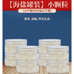 [师傅已开光] Clean House Crude 净宅粗盐摆件御守盐大粒海盐净化磁场消磁卫生间新房乔迁结婚 Coarse Granules Large - YUESHAN