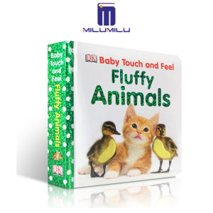 Baby Touch and Feel Fluffy Animals Board book by DK Original English books