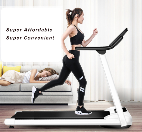 120x62x130cm Mini Portable Black Folding Mechanical Treadmills