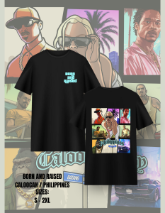 Men’s t-shirt. HT Clothing. BORN and RAISED. CALOOCAN REPRESENTS.