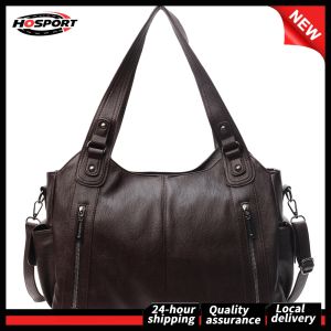 【Free Shipping】 Fashion-Forward Women Crossbody Bag with Multi-Compartments in Durable PU Leather for Work and Travel