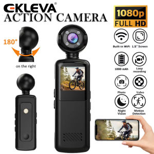 Ekleva Độ Nét Cao đi xe đạp cơ động máy ảnh thể thao Với Màn Hình nhìn trong đêm Và chống rung Đi Xe Đạp Ghi Âm Cầm Tay Ghi Âm