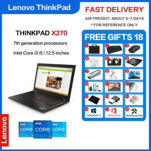 【lenovo Laptop 】 lenovo ThinkPad X270/12.5in /Core i3 i5/4G 8G 16G memory/256G 512GB SSD/laptop brand new original/integrated graphics