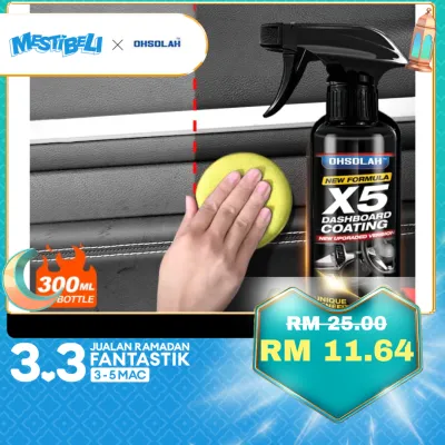 OHSOLAH X5 Dashboard Coating / Plastic Coating