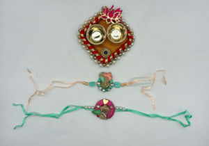 Rakhi Bracelet for Raksha Bandhan | Gift Band I Designer Rakhi for Brother | Rakhi for Brother Men Kids (Pack of 2 pcs)