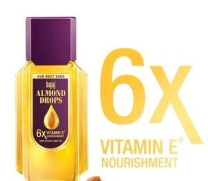 BAJAJ ALMOND DROPS  HAIR OIL 50ML/100ML/200ML/300ML/500ML